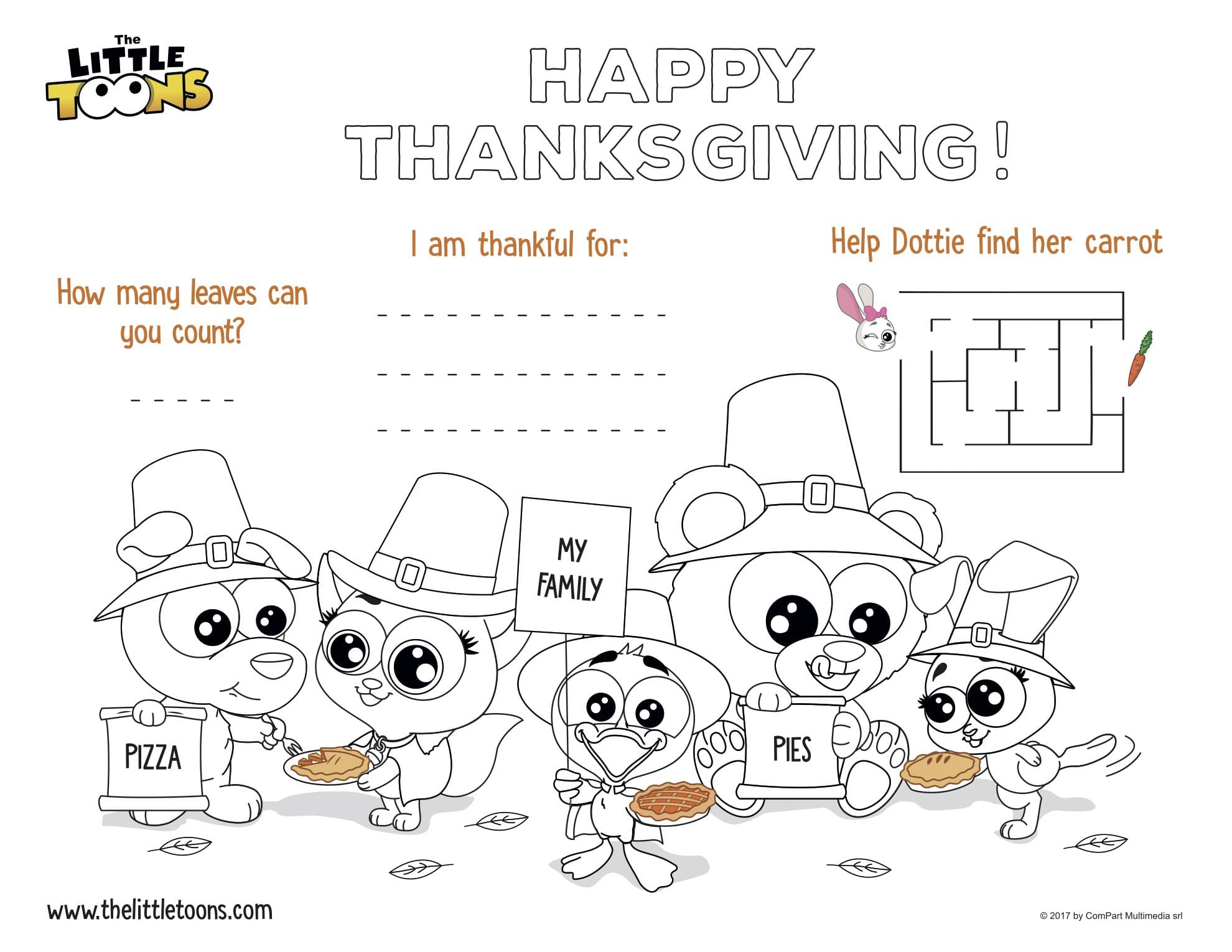 Thanksgiving placemat!